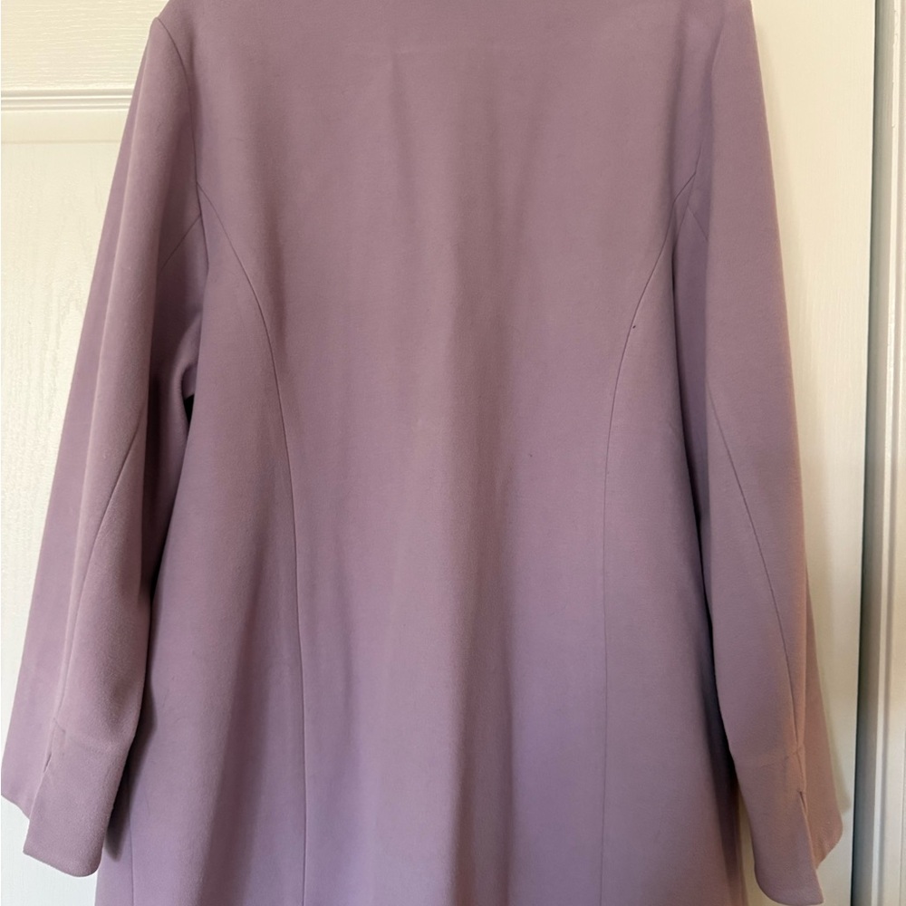 Chico’s Lavender Single-Button Light Weight Coat - image 5